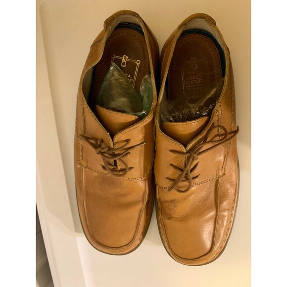 ANTICA CUOIERIA SHOEMAKER'S Men’s Sz 11D Leather Shoes Tan‎ Made Italy - Picture 7 of 11